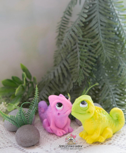 Силиконовая форма Хамелеон