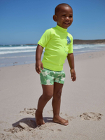 Костюм плавательный раздельный для мальчика Next E22-307, Зеленый