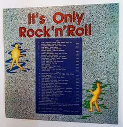 Винтажная виниловая пластинка LP Сборник Its Only Rock n Roll (Chuck Berry, Roy Orbison, Elvis Presley, Jerry Lee Lewis, Chubby Checker, Carl Perkins) (Россия 1993)