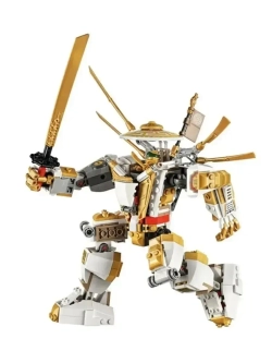 Конструктор Ниндзя Золотой робот RZ005