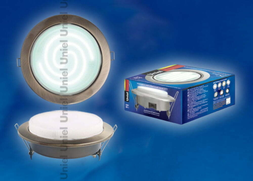 GX70/Н5 Античная бронза Светильник ультратонкий встраиваемый