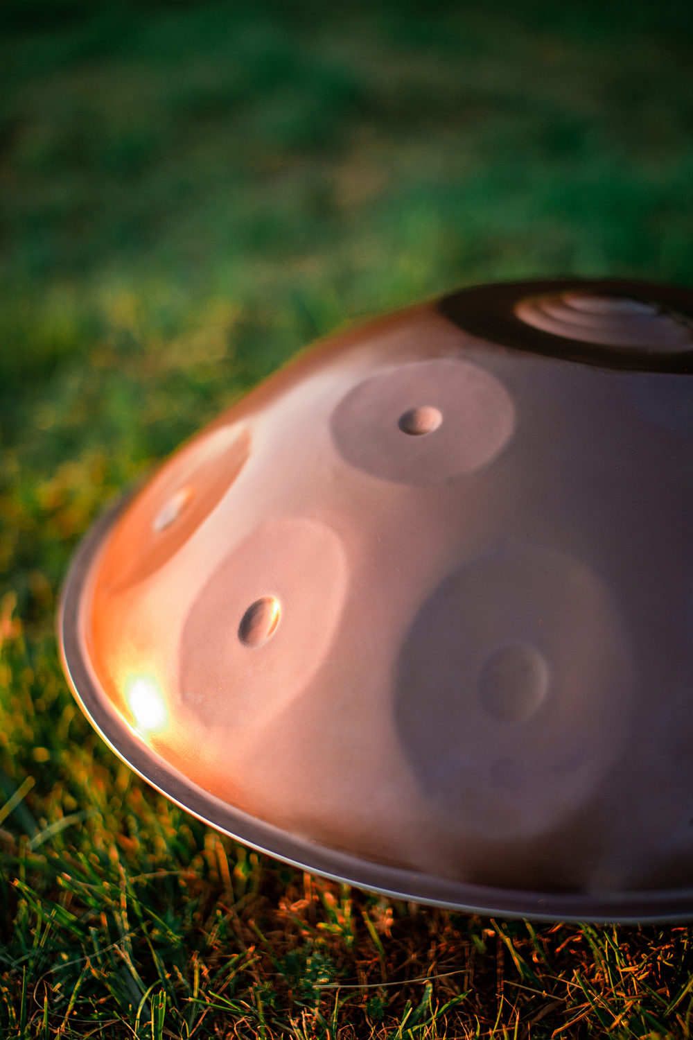 Глюкофон 53см, 11 мембран, Курд ре-минор, Kosmosky KSY.Handpan-11