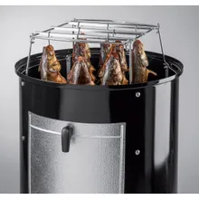 Гриль-коптильня угольная Weber Smokey Mountain Cooker, 47 см, чёрный