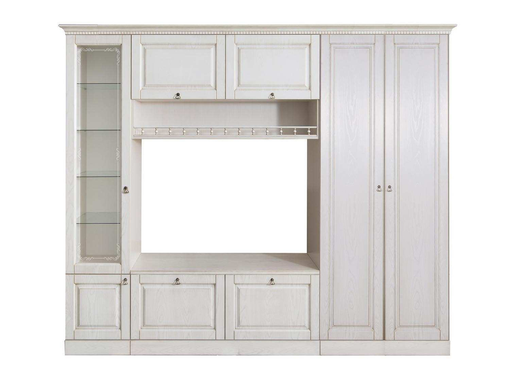 Гостиная Вероника-9 бодега светлый/ясень патина