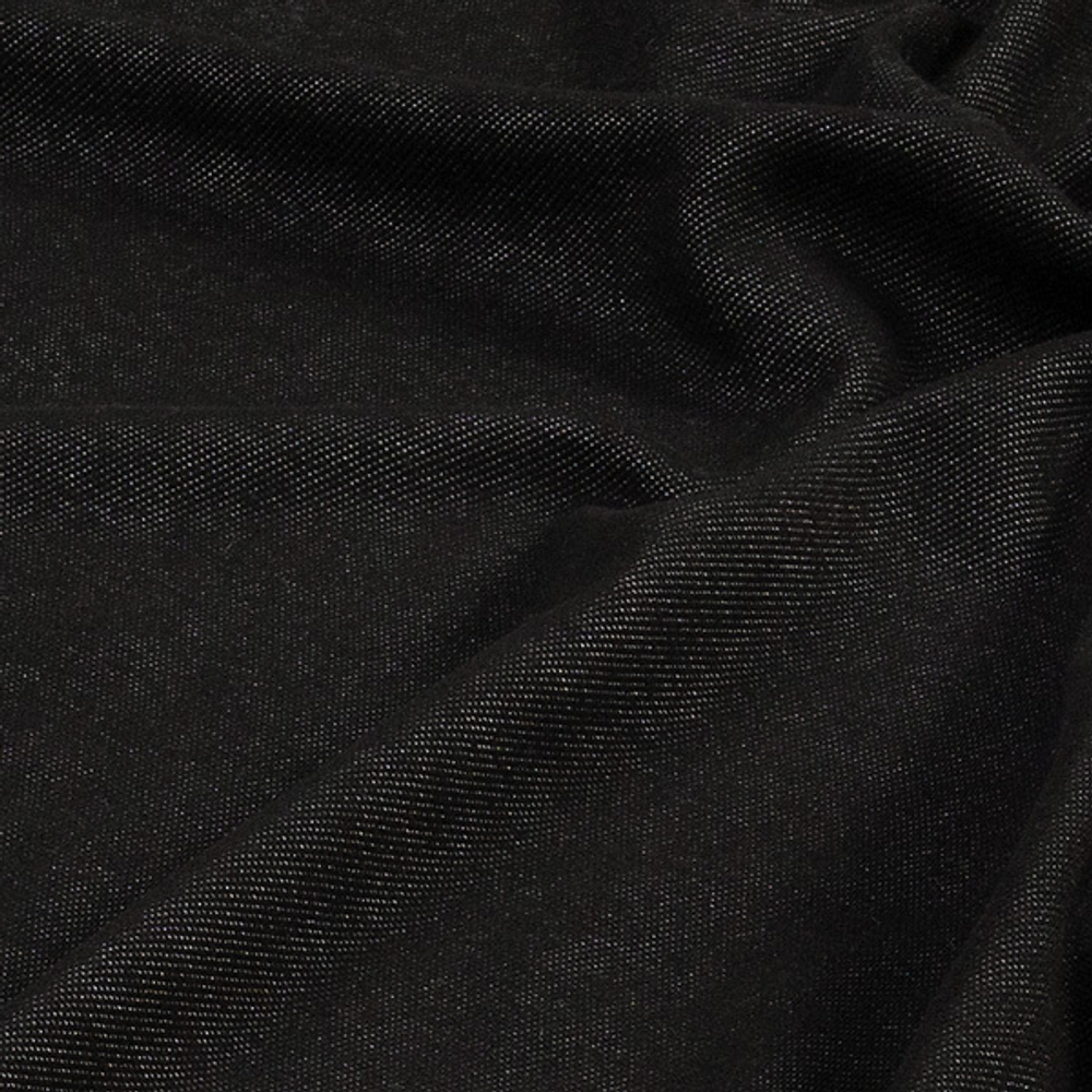 Джерси-джинс с мехом, 75% полиэстер, 22% хлопок, 3% эластан, 360 гр/м2, 160 см