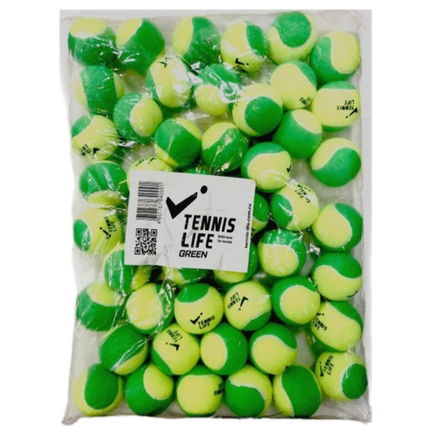 Мячи для тенниса детские TENNIS LIFE GREEN