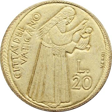 20 лир 1975 Ватикан, Священный год
