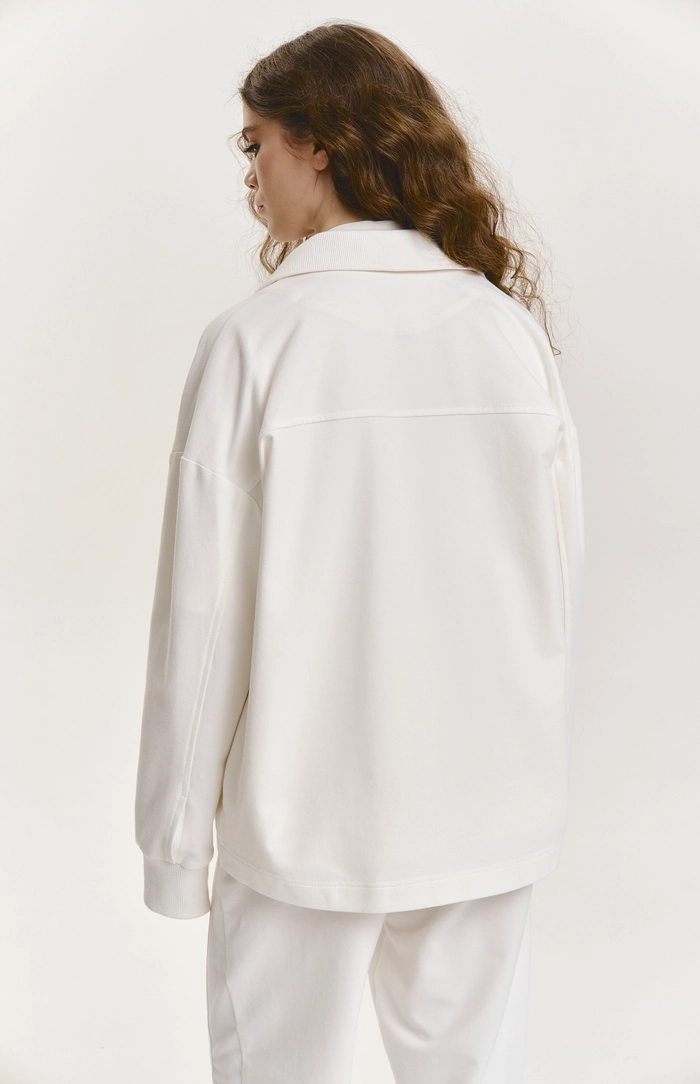 РУБАШКА РИДЖИ МОЛОЧНЫЙ