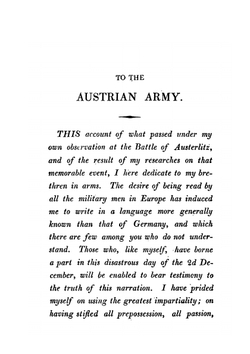 A Detailed Account of the Battle of Austerlitz | Karl Stutterheim