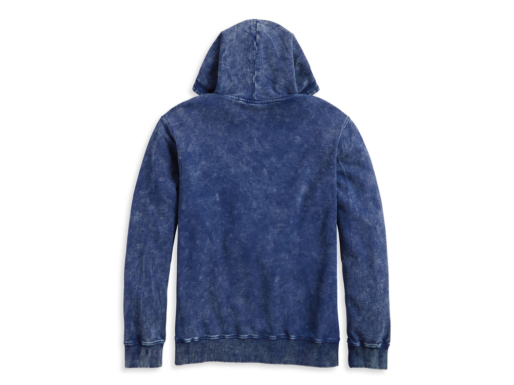 Худи Bar&Shield Sweatshirt Westcoast Blue Harley-Davidson