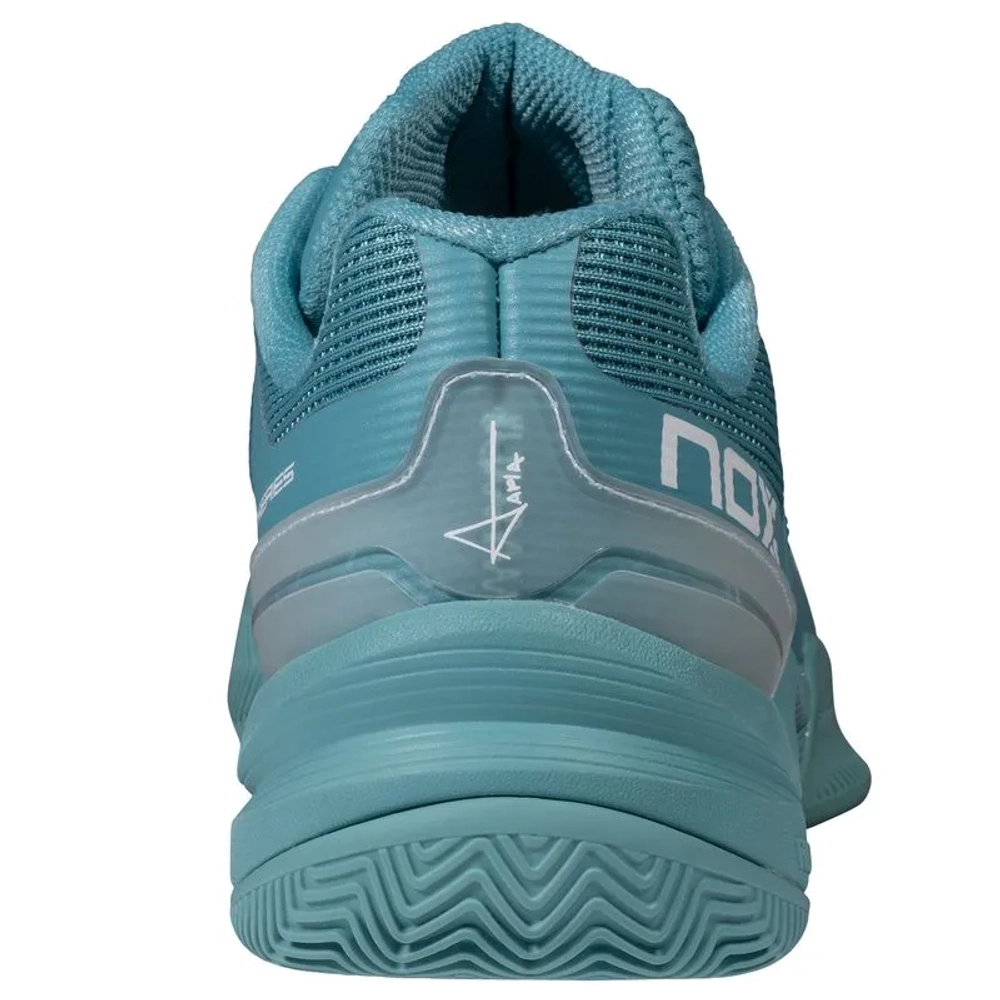 Мужские кросовки для Padel NOX AT10 Pro - turquoise/white