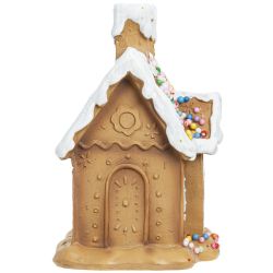 GAEM Фигурка декоративная с подсветкой "Домик", L10 W8,5 H12,5 см, 2в.