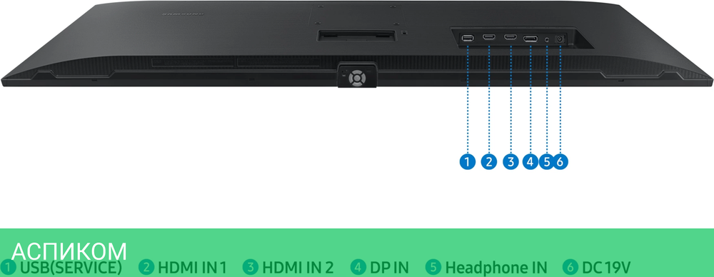 Монитор Samsung 34" ViewFinity S5 S34C500GAIXCI