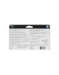 Картридж HP B3P19A Картридж №727, Cyan (Designjet T920 / T1500, Cyan (130ml))