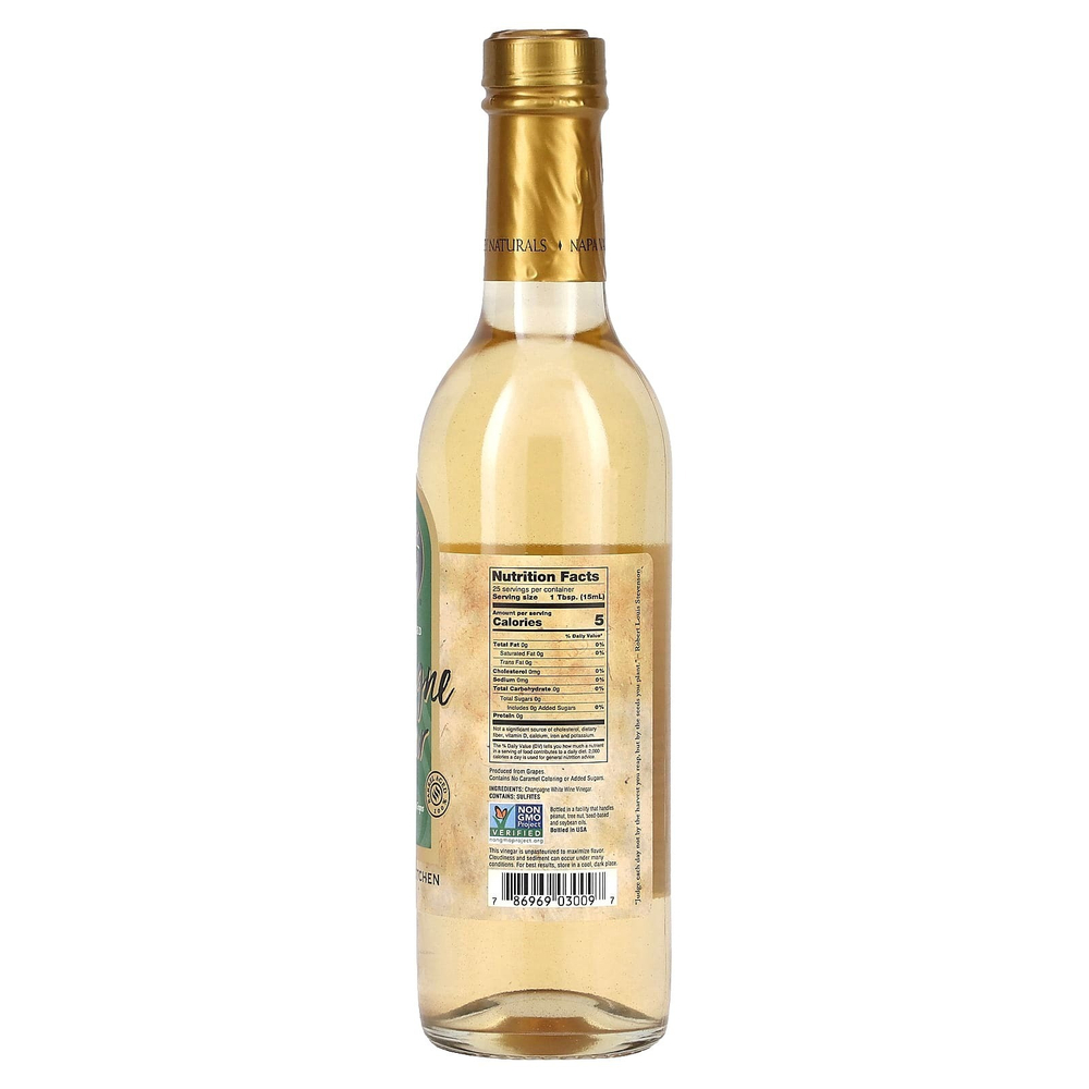 Napa Valley Naturals, уксус из шампанского, 375 мл (12,7 жидк. унции)