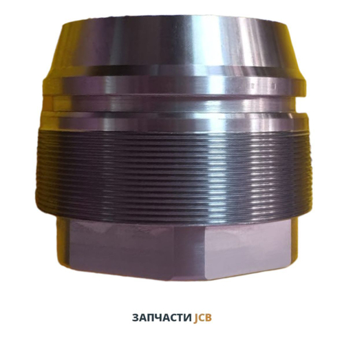 Гайка штока гидроцилиндра заднего ковша 60*110 JCB 594/14266, 594-14266