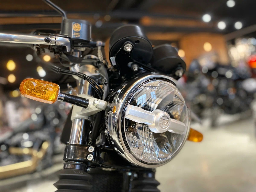 Royal Enfield Continental GT 650 Slipstream Blue (Black Alloy) 2024