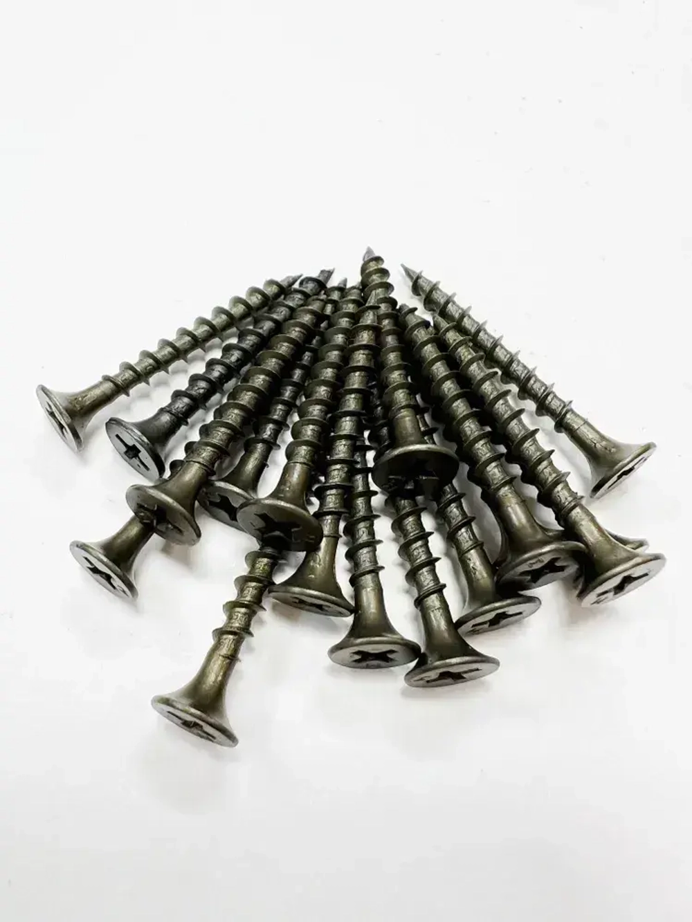 Саморезы по дереву 3.5х35 мм, черные фосфатированные, 1кг