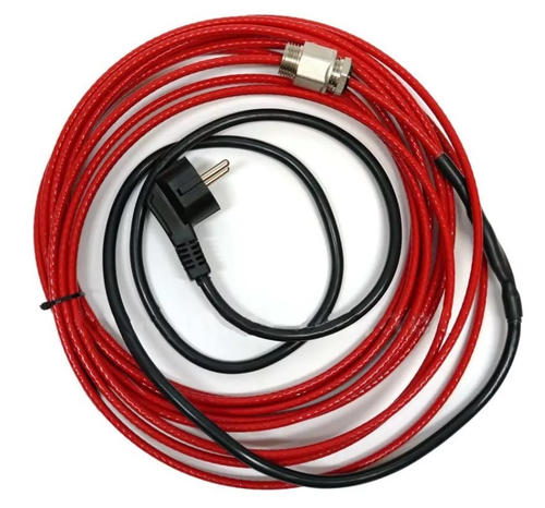 Греющий кабель 2 м с врезкой в комп д/внутреннего обогрева в трубу