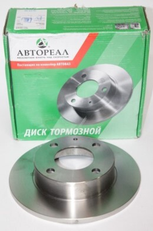 Диск тормозной /1111 ОКА/ с 4-мя отв. (АВТОРЕАЛ)