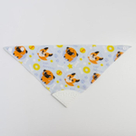 5112551 Нагрудник -бандана непромокаемый «ТРЕНД. Песики» на кнопке