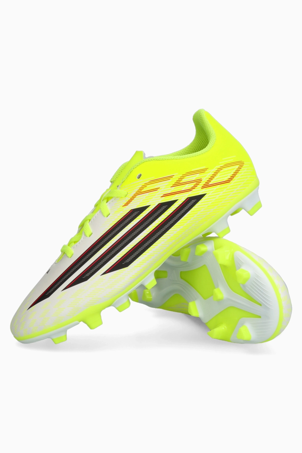 Бутсы adidas F50 Club FG/MG Junior - желтый