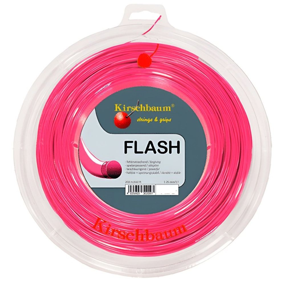 Струны для тенниса KIRSCHBAUM FLASH PINK Бобины 200 м