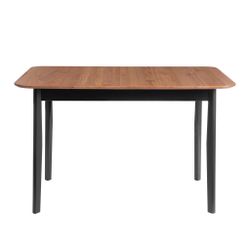 Стол Соната Люкс/ Sonata Lux table, 120х75х75 см массив сосны, антик/чёрный, 120х75х75 см