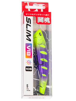 Воблер тонущ. вертикал. LJ Pro Series SLIM VIB S 105.00/352