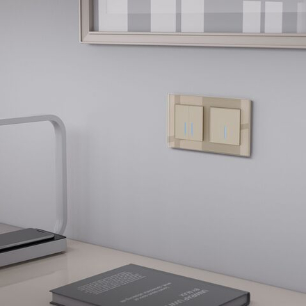 Умный сенсорный выключатель одноклавишный