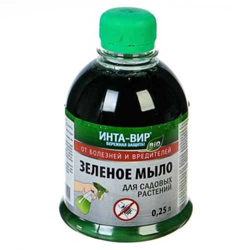 ИНТА-ВИР зеленое мыло д/садовых растений 250 мл