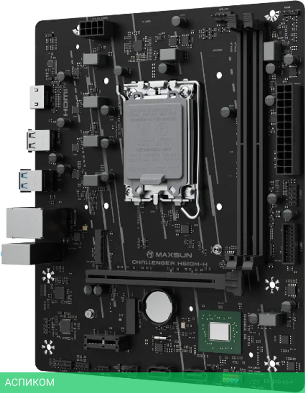 Материнская плата Maxsun MS-Challenger H610M-H V1