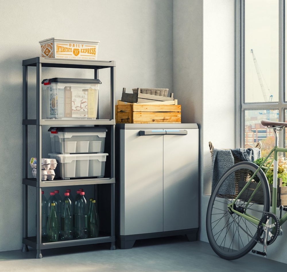 Пластиковая тумба Keter Linear Base Cabinet