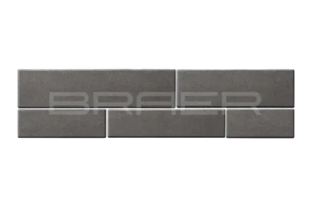 Тротуарная плитка Braer Домино, Серый, 60 мм
