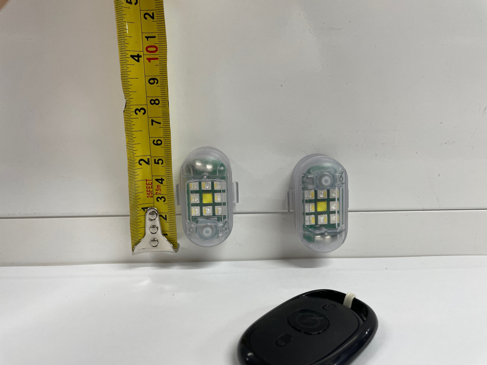 Стробоскоп универсальный пара USB цветной (2 шт./ комплект) НЕТ