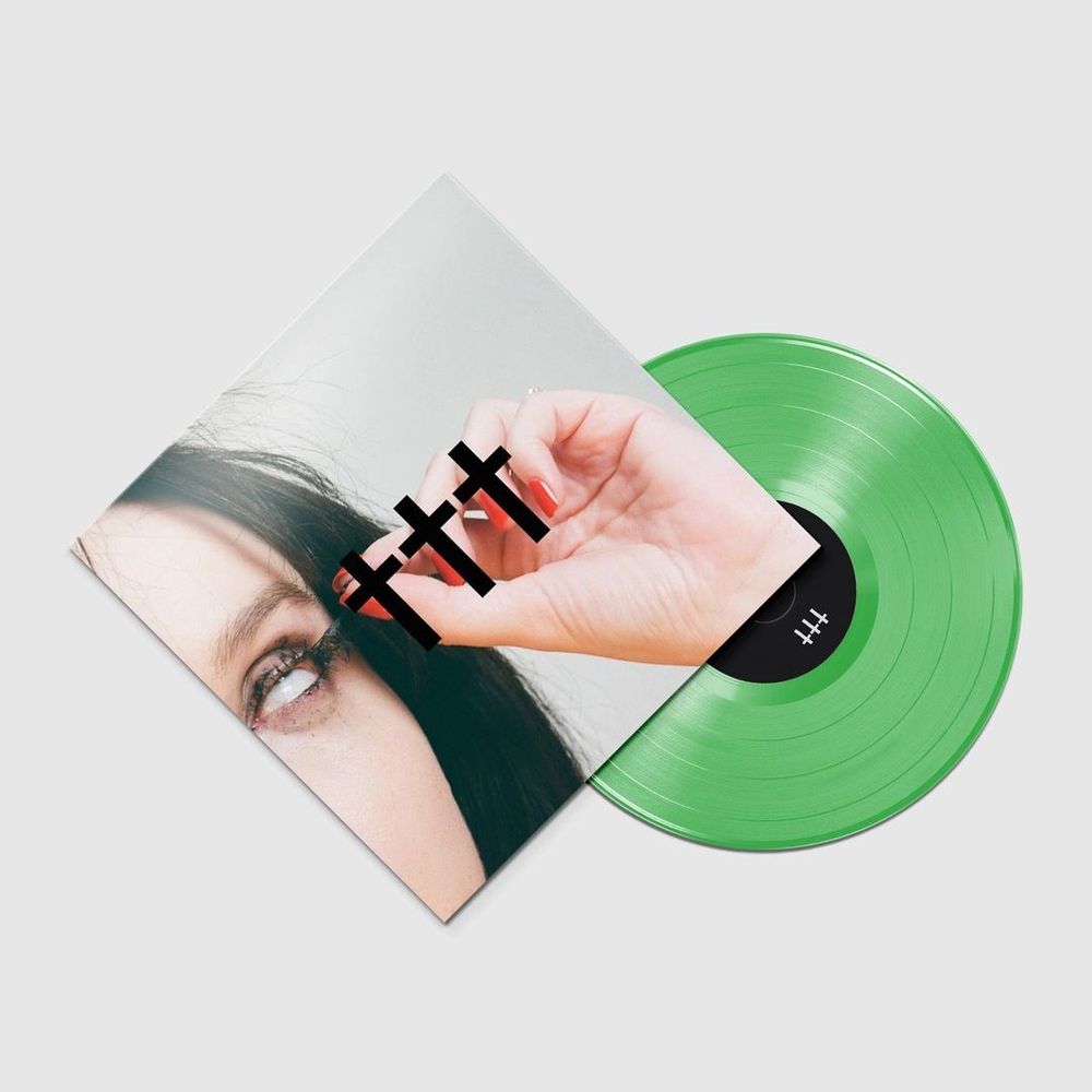 Crosses - Permanent Radiant - Dayglo Green Vinyl