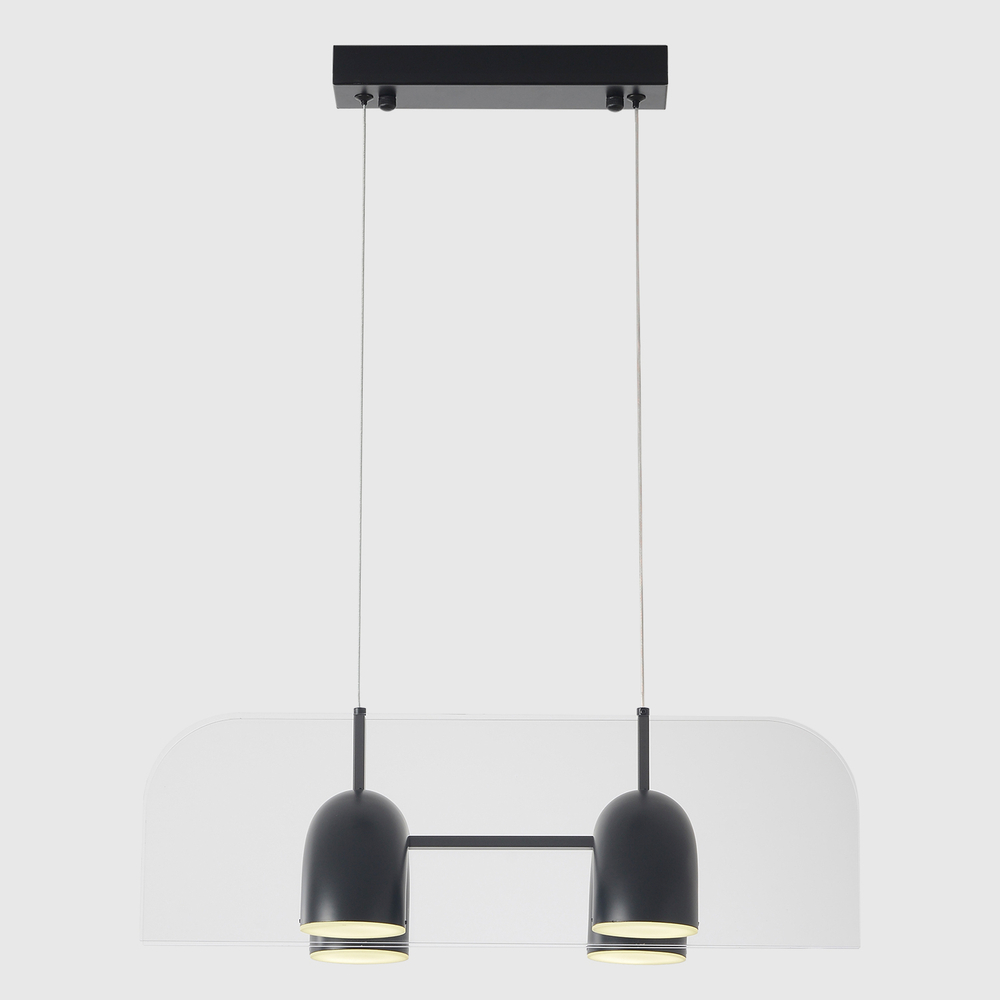 Светильник подвесной Crystal Lux ELEMENT SP24W LED BLACK