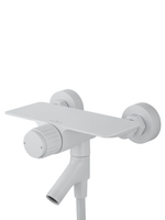 Смеситель для ванны с душем WONZON & WOGHAND CLICK, Белый матовый (WW-FE05L221-MW)