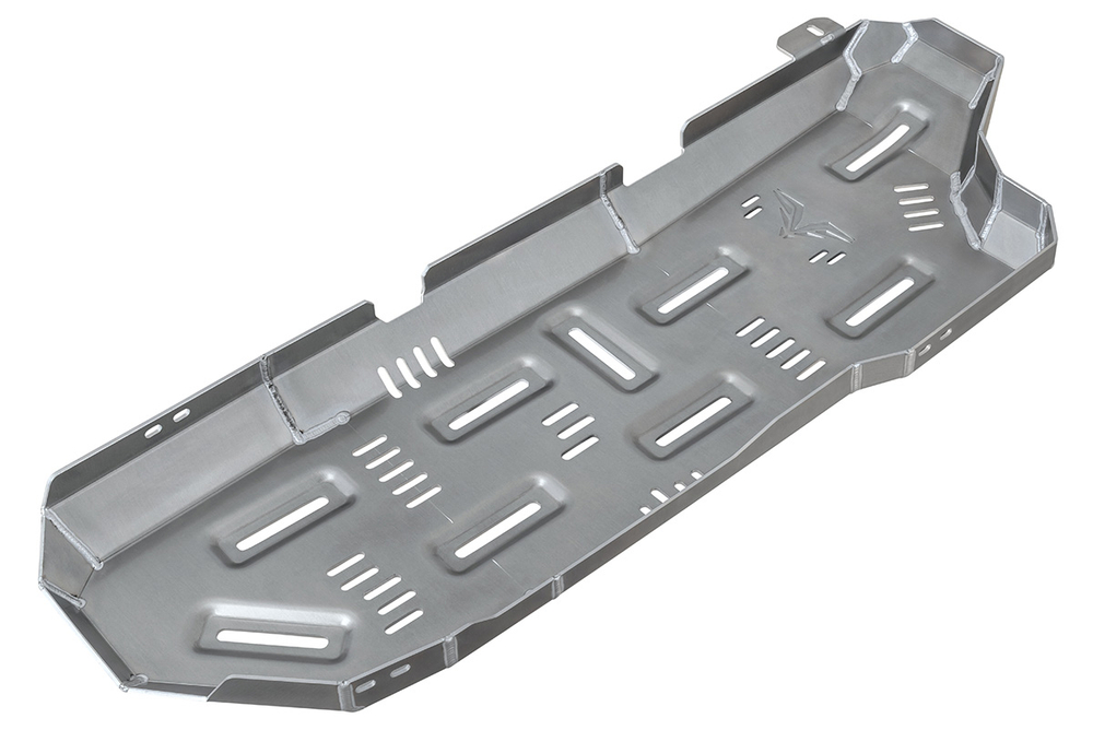 Защита Falcon топливного бака для Toyota Land Cruiser 150 4-го поколения (бензин, TX/VX), алюминий, 5 мм