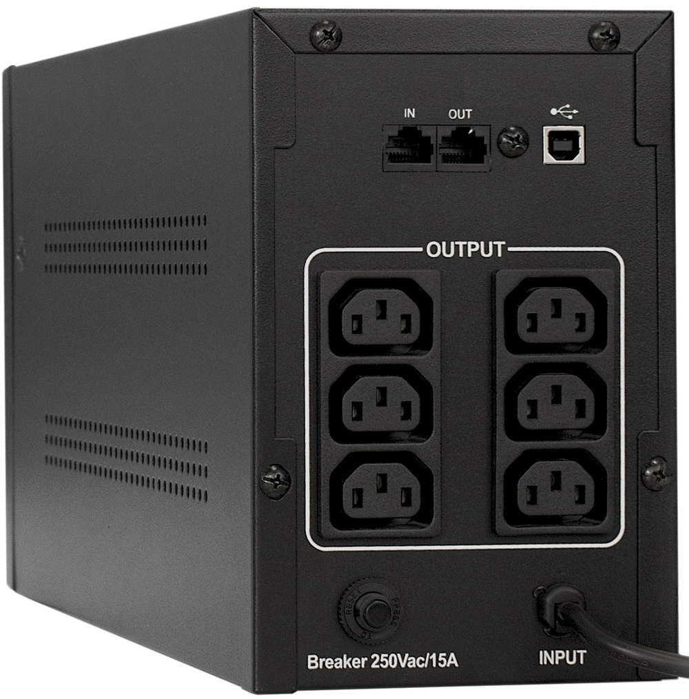 Источник бесперебойного питания  Exegate SpecialPro Smart LLB-2200.LCD.AVR.C13.RJ.USB