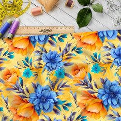 Ткань Ниагара Софт магический осенний