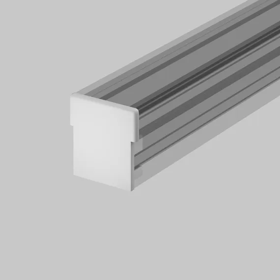Комплект заглушек (для профиля 26x26) 2 шт., ALM-2626-EC 642060 Led Strip 642060