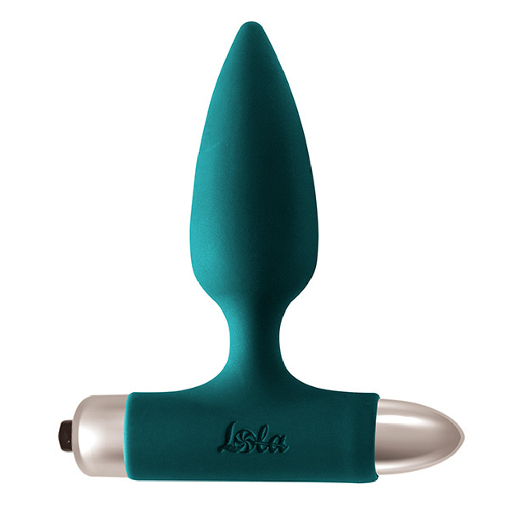Анальная пробка с вибрацией Lola Games Spice it up New Edition Glory Dark green 8015-02lola