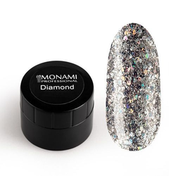 Гель-лак Diamond Milky Way (платиновый) 5 гр Monami
