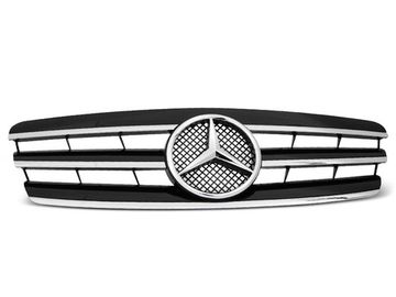 Решетка радиатора CL STYLE BLACK CHROME для Mercedes C W203