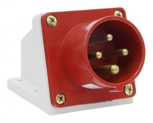 Вилка 514 стац. 3Р+PE 16А 380В IP44