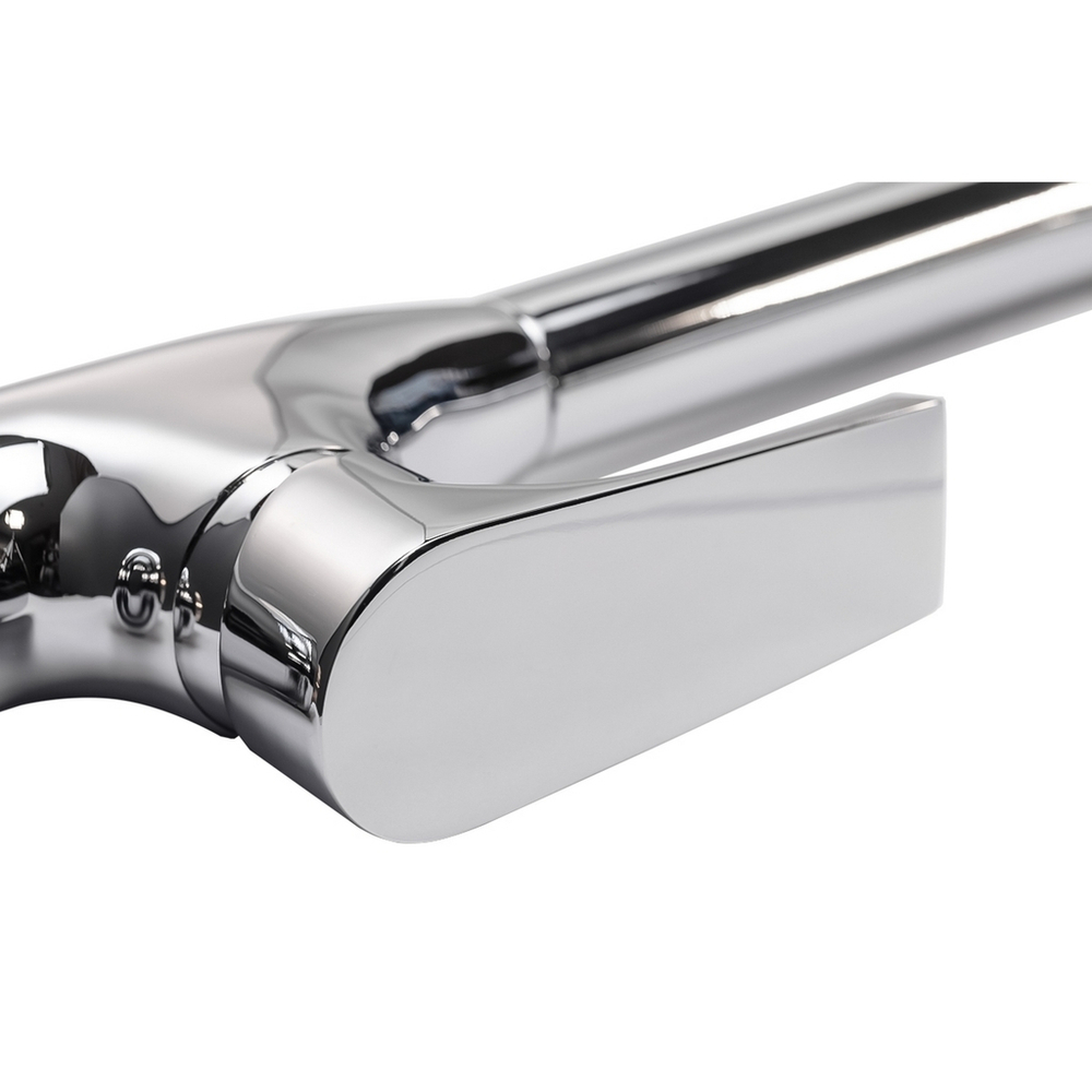 Смеситель для кухни 35к ПСМ-100-3 ЭЛИТ тип См-МОЦБА, выс. пов. излив, п/гайку, ХРОМ