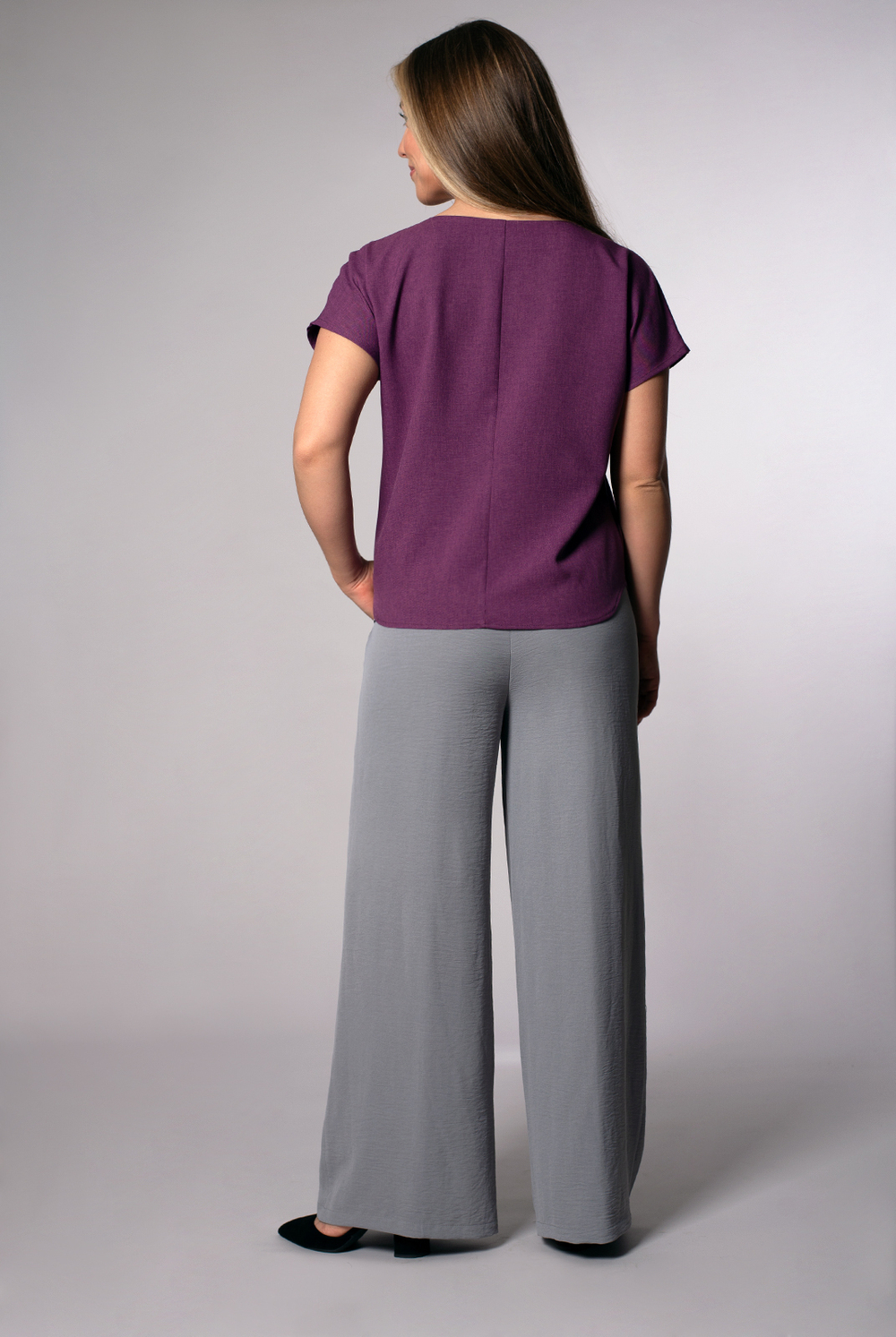 Блузка женская 3256ЗПк, Лаванда #259Л093256зпк