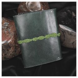 Кожаный ежедневник «Малахитница»