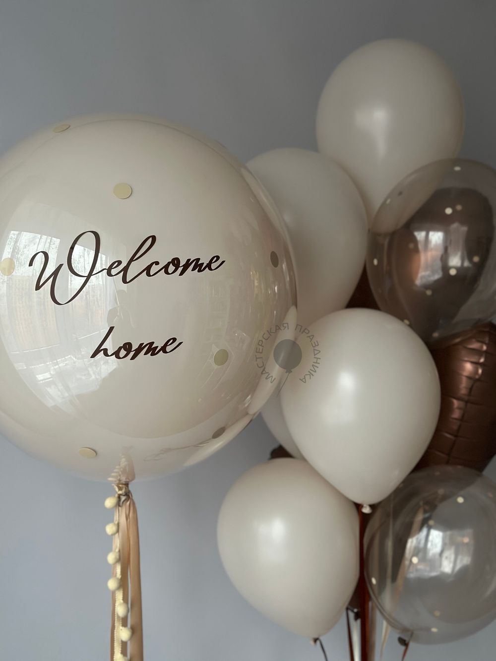 Воздушные шары на выписку №8832  Изображение8